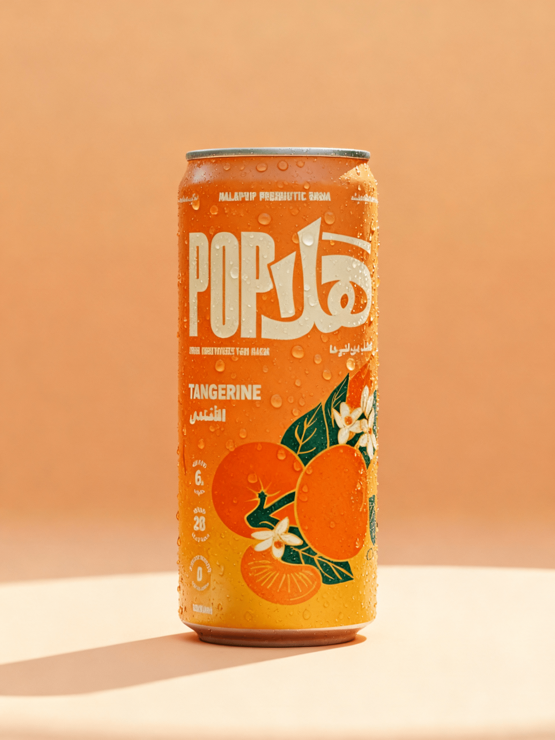 Tangerine - HalaPop | Healthy Prebiotic Soda