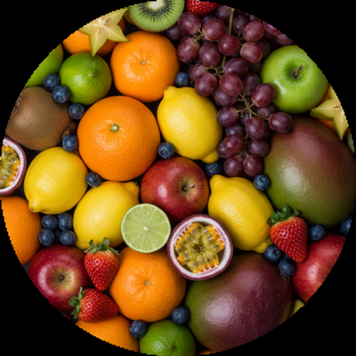 Colorful Fresh Fruits